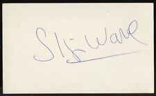 Skip Ward d2003 signed autograph auto Vintage 3x5 Actor in The Dukes of Hazzard picture