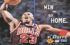 1998 VINTAGE 2 PG PRINT AD - NBA PLAYOFFS AD MICHAEL JORDAN BULLS 1998 PLAYOFFS  picture
