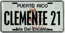 Roberto Clemente Pittsburgh Pirates PR License plate picture