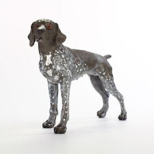 German Shorthaired Pointer Figurine Hand Painted Collectible Statue picture