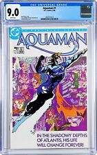 Aquaman #1 CGC 9.0 (Feb 1986, DC) Mini-Series, Neal Pozner Story, New Costume picture