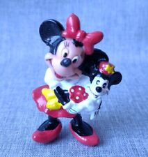 VINTAGE DISNEY Minnie Mouse Figure Hugs Doll 2.25