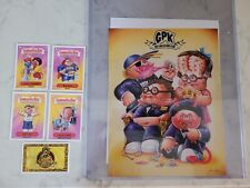 2021 Topps GPK Collector's Club Set #1 Trash Can Didates 4 Cards Membership ID picture