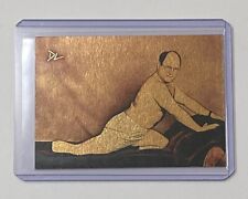 George Costanza Gold Plated Limited Artist Signed “Seinfeld” Trading Card 1/1 picture