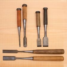 Japanese Chisel Set of 6 Hand Tool wood working #533 picture