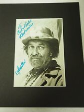 Strother Martin autographed signed B&W Photo 5