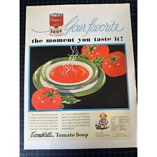 Vintage 1930s Campbell’s Soups Print Ad picture