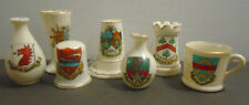 VTG A & S STOKE ON TRENT + W & R STOKE ON TRENT MINIATURE CHINA CREST WARE LOT picture
