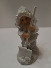 Vintage Porcelain Snow Angel Figurine Beutiful 5 Inches picture