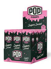 Pop Pre Roll Cones 1.25 Super Sweet Flavor (FULL BOX/24 packs of 6 cones) picture