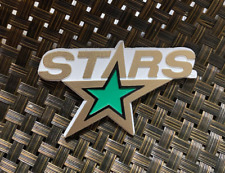 VINTAGE NHL HOCKEY DALLAS STARS TEAM LOGO COLLECTIBLE RUBBER MAGNET RARE picture