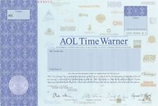 AOL Time Warner - Specimen Stock Certificate - Specimen Stocks & Bonds picture