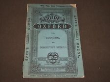 1884 ABEL HEYWOOD'S PENNY GUIDES TO OXFORD - U. K. - NICE MAP - J 3449 picture