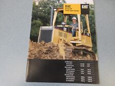 Caterpillar D3C Series3 Crawler Dozer Color Brochure 16 Page Very Good Condition picture