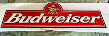 Budweiser Anheuser Busch Logo Metal Beer Sign  46