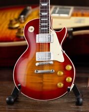 Replica Gibson 1959 Les Paul Standard Cherry Sunburst 1:4 Scale Miniature Guitar picture