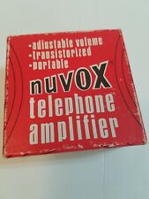 Nuvox Telephone Amplifier Vintage Adjustable Volume Transistorized picture