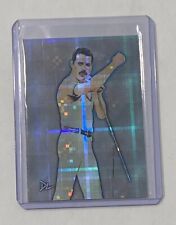 Freddie Mercury Limited Edition Artist Signed “Queen” Refractor Trading Card 1/1 picture