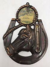 VINTAGE DICKSON TENNESSEE WALL HANGER HORSE THERMOMETER  picture