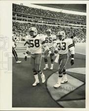 Press Photo Dallas Cowboys Football Player Tony Dorsett & Teammates - afx17587 picture