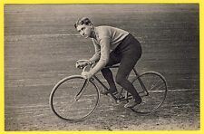 cpa sport velodrome track cycling American SPRINTER menus BEDELL bike picture
