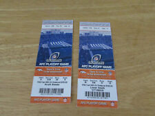 RAVENS @ BRONCOS 2012-2013 NFL AFC PLAYOFFS FULL TICKET JOE FLACCO HAIL MARY picture