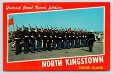 c1950s Quonset Point Naval Station Vtg North Kingstown Rhode Island RI Postcard picture