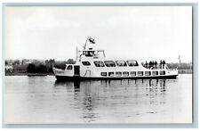 c1950's MS Veluwezoom Boat Service Rhenen Netherlands RPPC Photo Postcard picture