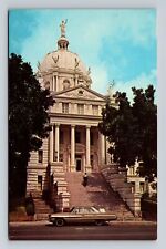 Waco TX- Texas, McLennan County Courthouse, Antique, Vintage c1973 Postcard picture