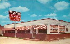 Vintage Postcard Wilson's Restaurant Diner US Hwy 65 Spokane MO Christian County picture