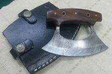 Custom hand made Knife King' s Damascus Steel Sharp ULU knife, Kitchen use, Chef picture