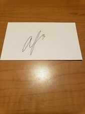 NICK GARCIA - SOCCER  -AUTHENTIC AUTOGRAPH SIGNED INDEX CARD - A6489 picture