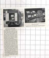 1967 Quiet Mobile Generator Unit By CW Burst Electrical Ltd picture