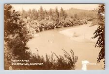 RPPC Russian River Aerial View Guerneville California CA UNP Postcard M15 picture