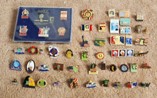 Phenomenal lot of 52 vintage statue of liberty pin centennial 80s 1986 pinback picture