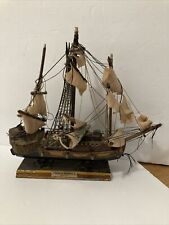 Vintage  FRAGATA ESPANOLA  ANO 1780 Model Spanish War Ship Parts Only As Is picture