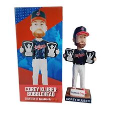 Cleveland Indians Corey Kluber Dual Cy Young Award Bobblehead Sga Rare Mint NIB picture