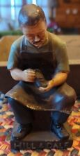 Vintage Hill And Dale Cobbler Advertising Harry Rosin 1946 Chalkware Sculpture  picture