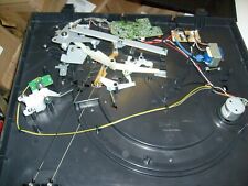 DENON TURNTABLE DP-300F - ONE ORIGINAL  CHASSIS FOR PARTS MOTOR GEAR BUTTON picture