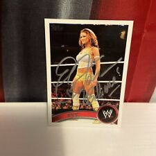 2011 TOPPS WWE WOMENS DIVISION AUTOGRAPH CARD EVE TORRES WWF AEW WCW picture