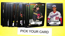 2021 Topps Chrome Platinum Anniversary cards 251-500 - CHOOSE TO COMPLETE SET picture