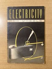 Antique 1939 GM General Motors Electricity And Wheels Booklet picture