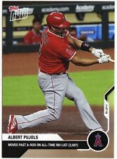 Albert Pujols Angels 2087 RBI Passes Alex A-Rod Rodriguez 2020 Topps NOW 155 picture