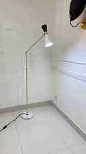 Beautiful 2 Light Modern Handmade Brass Adjustable Floor Lamp Mid Century Stilno picture