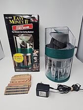 Easy Money II Motorized Coin Bank Coin Sorting Machine Magnif (TESTED) picture