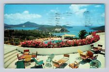 St Thomas-Virgin Islands, Virgin Isle Hilton Hotel, Vintage c1963 Postcard picture