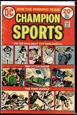 1973 Champion Sports #1 DC Comic picture