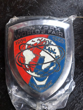 Original New Old Stock World's Fair car grille/scooter badge 1964-1965 picture