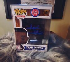 AUTOGRAPHED Funko Pop 101 NBA Detroit Pistons Isiah Thomas PSA Certified  picture