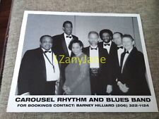 P524 Band 8x10 Press Photo PROMO MEDIA CAROUSEL RYTHM AND BLUES BAND picture